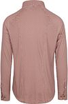 Desoto Shirt Fundamental Vibes Print Beige Product / Achterkant