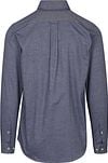 Steppin' Out Shirt Twill Blue Product / Achterkant