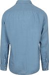 BOSS Relegant Shirt Linen Blue Product / Achterkant