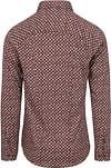 Desoto Shirt Fundamental Vibes Print Brown Product / Achterkant