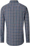 Casa Moda Overhemd Ruiten Navy Multicolour  Product / Achterkant