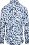 DESOTO Hemd Druck Blumen Blau Product / Achterkant