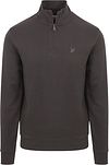 Lyle & Scott Half Zip Pull Tonal Antraciet ML2022TON-W635 commander en ligne | Suitable