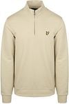 Lyle & Scott Sweat Half Zip Greige order online | ML2022V-X865 | Suitable Lithuania