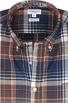 McGregor Shirt Checks Beige Blue MM242.6001.11-3006 order online | Suitable