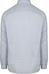 Scotch and Soda Linnen Overhemd Light Blue Product / Achterkant