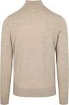 Suitable Merino Half Zip Sweater Sand