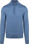 Suitable Merino Half Zip Trui Ink Blauw PU-MRI-HZ-25 241973 Ink Blue kopen | Suitable