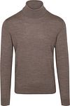 Suitable Merino Turtleneck Melange Taupe PU-MRI-C-24 195391 Brown order online | Suitable