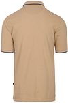Suitable Respect Polo Shirt Tip Ferry Beige Product / Achterkant