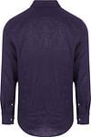 Suitable Shirt Linen Navy Product / Achterkant
