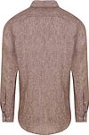 Suitable Shirt Linen Taupe Product / Achterkant
