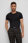 BOSS T-shirt Modern 2-Pack Zwart Model / Voorkant