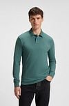 BOSS Passerby Poloshirt Dark Green  Model / Voorkant