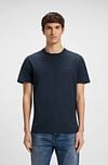 BOSS T-shirt Tegood Navy Model / Voorkant