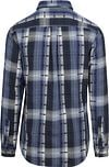 Anerkjendt Overhemd Leif Plaid Indigo Product / Achterkant