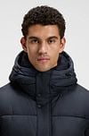 BOSS Omaris Jacke Navy Model / Detail