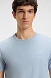 BOSS T-shirt Tales Open Blue Model / Detail