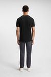 BOSS T-shirt Tegood Black Model / Achterkant