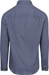 Desoto Chemise Impression Fleurs Bleu Product / Achterkant