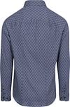 Desoto Shirt Print Dark Blue Product / Achterkant