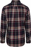 Gant Jaspé Hemd Kariert Bordeaux Product / Achterkant