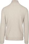 Marc O'Polo Half Zip Trui Grijs Product / Achterkant