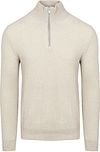 Marc O'Polo Half Zip Trui Grijs M29503460116-913 kopen | Suitable