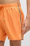 BOSS Badehose Orange Model / Detail