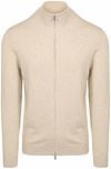 Profuomo Cardigan Luxury Basic Ecru PPWJ10008D-F order online | Suitable