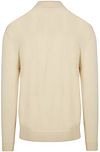 Profuomo Half Zip Pullover Luxury Ecru Product / Achterkant
