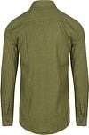 Suitable Overhemd Washed Groen Product / Achterkant