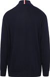 Tommy Hilfiger Big & Tall Half Zip Pullover Navy Product / Achterkant