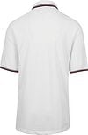 Tommy Hilfiger Polo Big And Tall Blanche Product / Achterkant