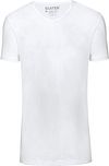 Slater 2-pack T-shirt Basic Extra Long V-neck White Product