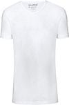 Slater 4-pack T-shirt Basic Extra Long V-neck White Product