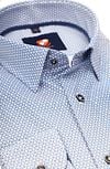 Suitable Overhemd Print Bloemen Blauw 267-9 Product / Detail