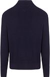 Tommy Hilfiger Half Zip Pullover Torsadé Marine Product / Achterkant