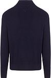 Tommy Hilfiger Half Zip Cable Pullover Navy Product / Achterkant