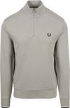 Fred Perry Half Zip Pullover Limestone Grey M3574-R28 order online | Suitable