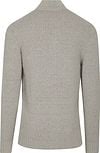 Profuomo Strickjacke Boiled Wolle Grau Product / Achterkant