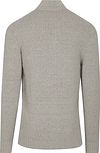 Profuomo Cardigan Boiled Wool Grey Product / Achterkant