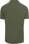 King Essentials The Rene Poloshirt Olijfgroen Product / Achterkant