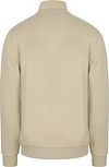 Lyle & Scott Sweat Half Zip Pull Greige Product / Achterkant