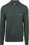 Lyle & Scott Half Zip Pull Laine Merinos Vert Foncé KN2112V-X311 commander en ligne | Suitable