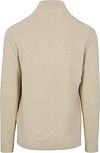 No Excess Half Zip Pullover Chenille Ecru Product / Achterkant