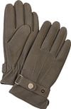 Profuomo Handschoenen Wol Groen Leer PPVG30004C-Z kopen | Suitable