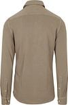 Suitable Piqué Shirt Taupe Product / Achterkant