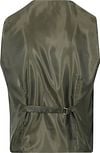 Suitable Gilet Birds Eye Dark Green Product / Achterkant