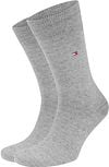 Tommy Hilfiger Classic 2-Pack Sokken Grijs 371111-758 kopen | Suitable